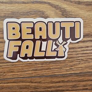 Dutch Bros Beauti-fall Sticker